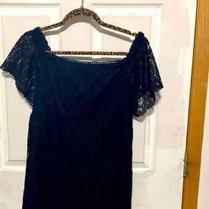 Lace Dress - White House Black Market